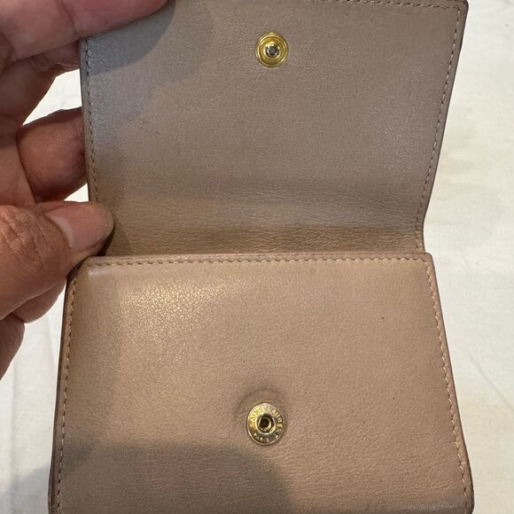 Yves Saint Laurent Taupe Card Holder - Picture 8 of 16